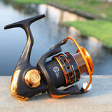 Spinning Fishing Reel 12BB + 1 Bearing Balls 500-9000 Series